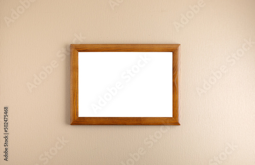 frames on the color wall backgrounds