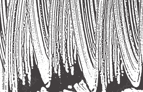 Grunge texture. Distress black grey rough trace. A