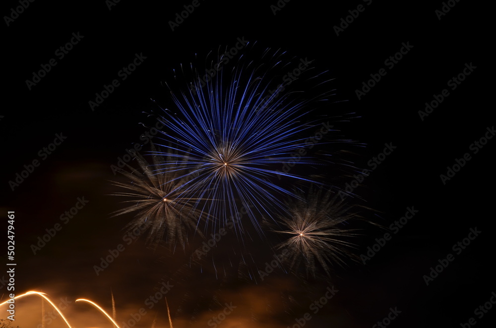 fireworks in the sky fireworks in the sky