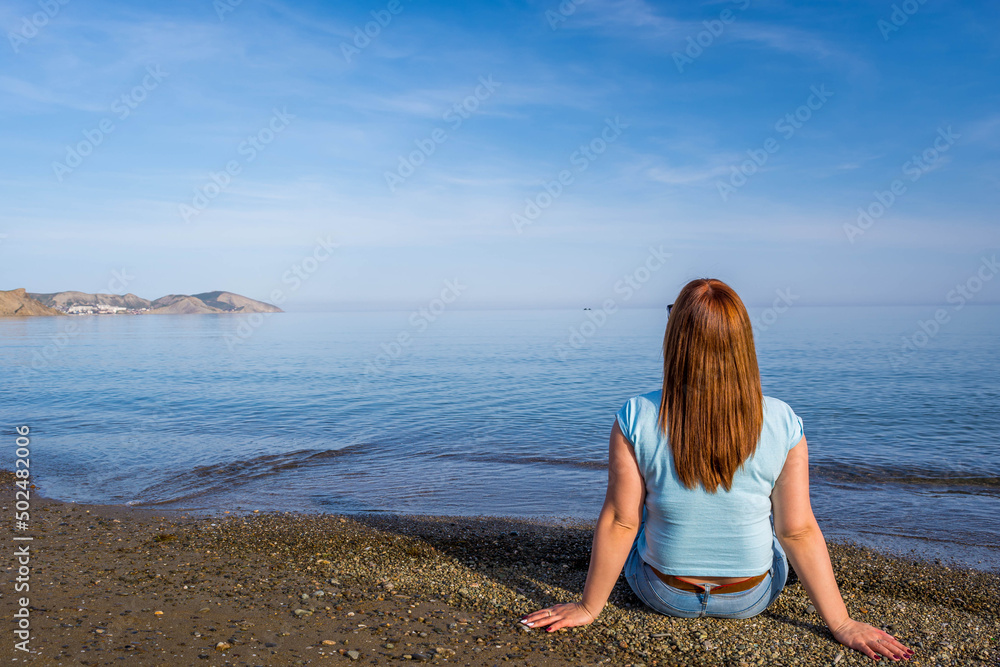 girl by the sea