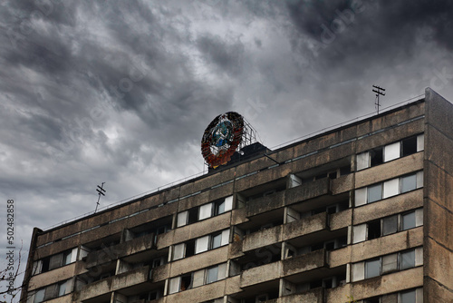 Abandoned city of Pripyat, Chernobyl exclusion zone, Ukraine