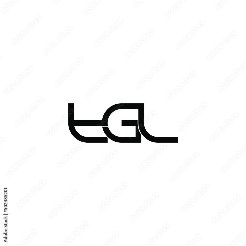 tgl letter original monogram logo design tgl letter original monogram logo design