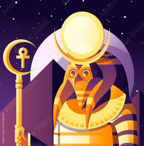 honshu Egyptian god of the moon