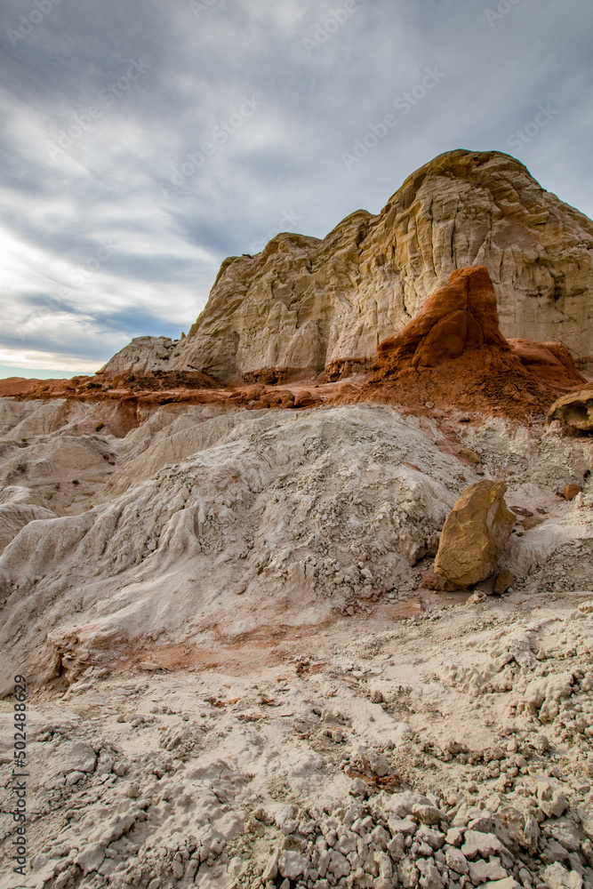 Sandstone rock formations. 