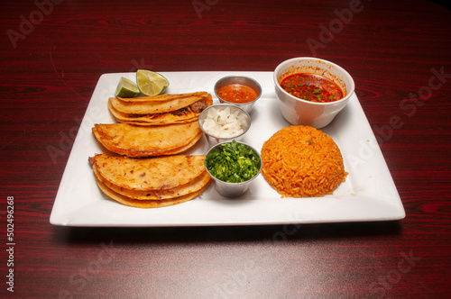 Authentic Birria Tacos With Consomme photo