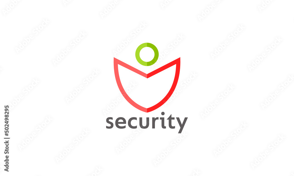 Security company logo design vector templet, Security company logo design vector templet,