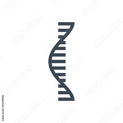 RNA related vector glyph icon