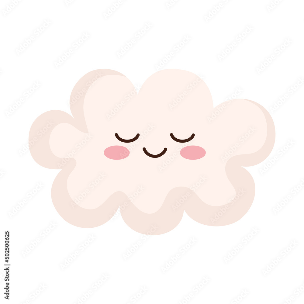 cloud kawaii style cloud kawaii style