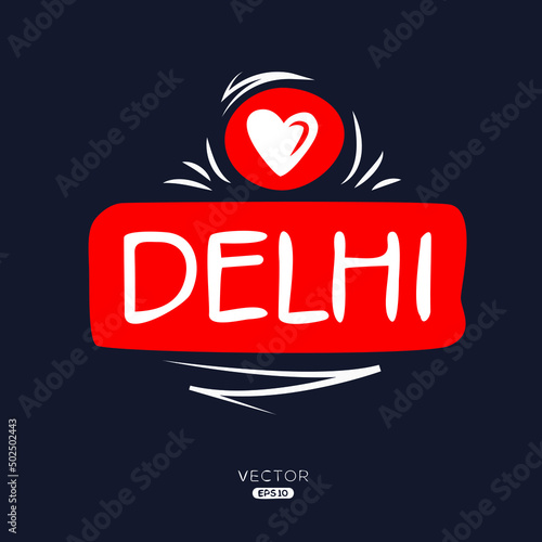 Creative (Delhi city) love design.