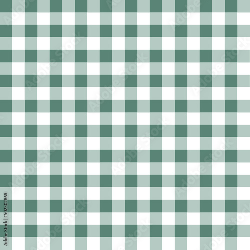 Seamless pattern of green plaid background