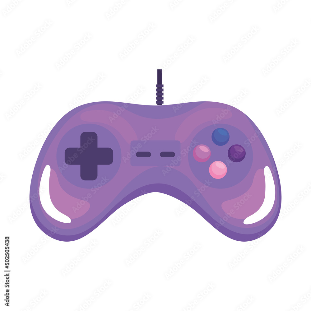 purple video game control purple video game control