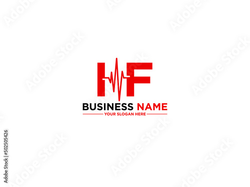Creative IF Logo image, alphabet If fi Logo Letter Vector Icon Design For music audio clinic or hospital