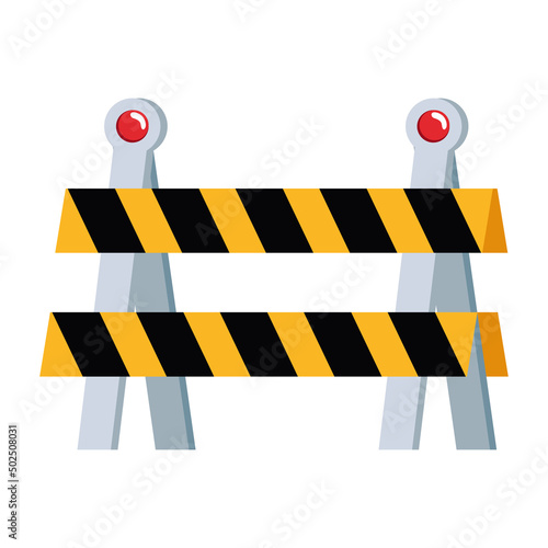 construction barricade fence