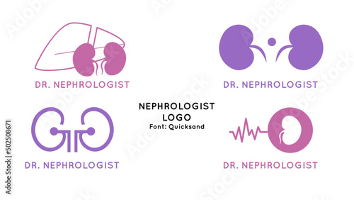 Nephrologist Logo Collection photo