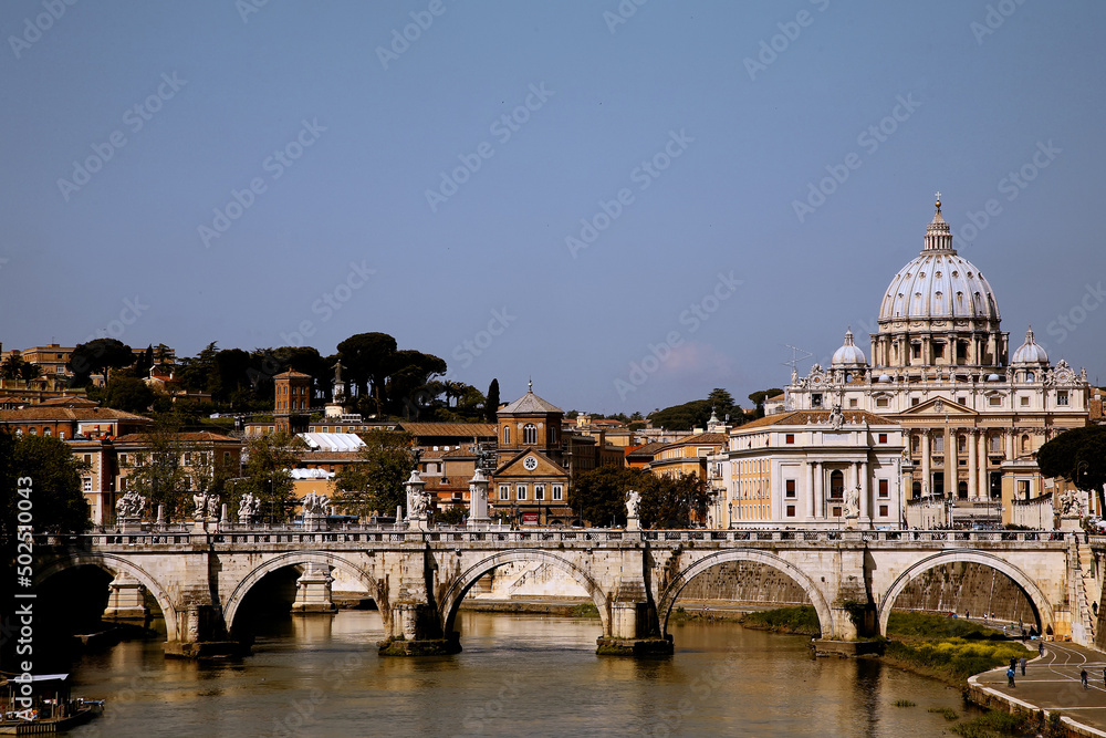 Saint Angel Bridge, Ponte sant'Angelo, Rome