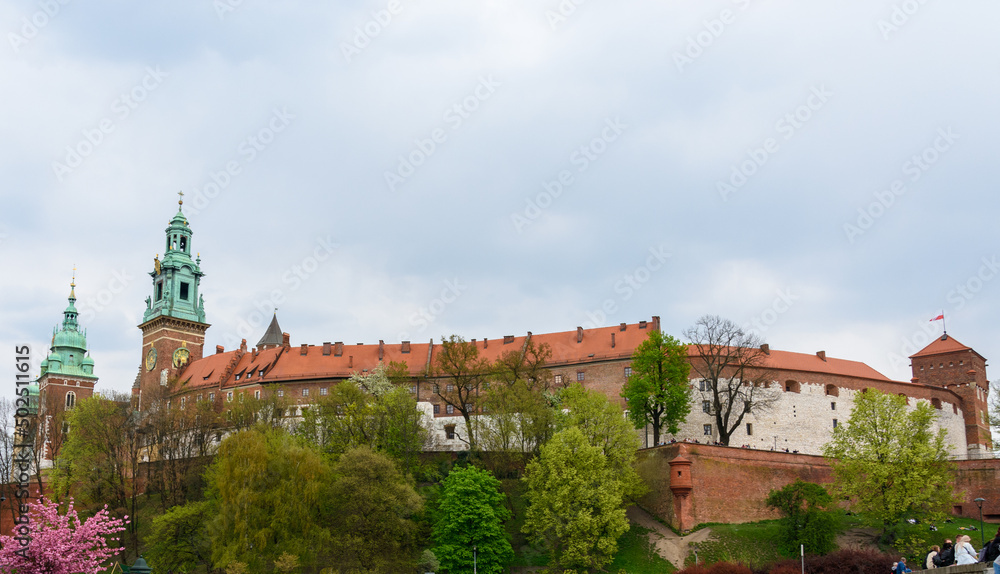 View of the Wawel Royal Castle