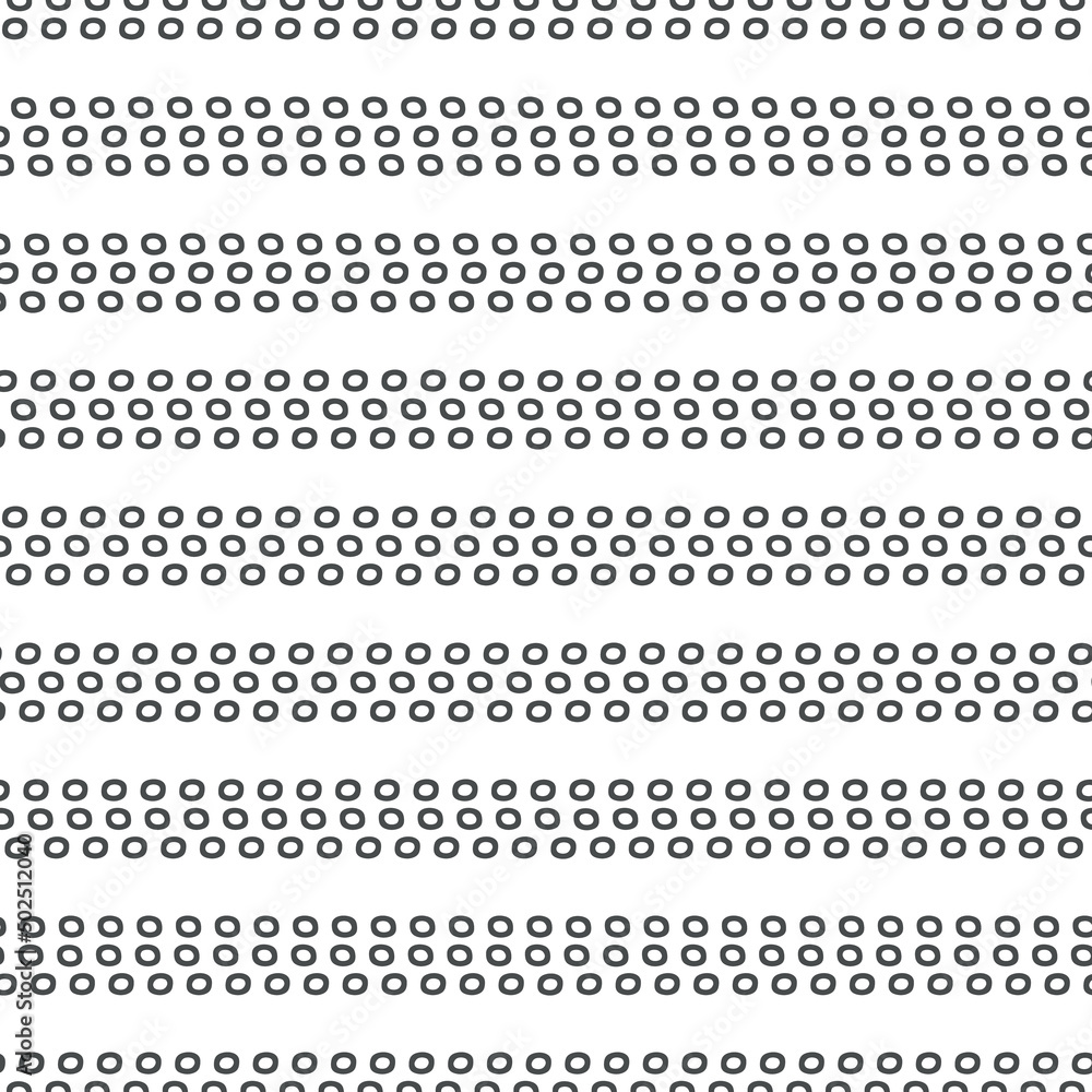 Striped dots background pattern. Vector seamless repeat of black and white spots in horizontal stripes. Design element. Striped dots background pattern. Vector seamless repeat of black and white spots in horizontal stripes. Design element.