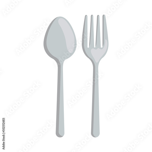 fork and spoon cutleries