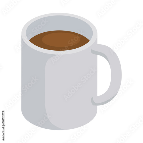 coffee drink mug isometric