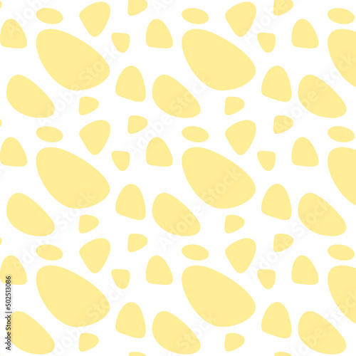 seamless pattern with leaves,free form,wallpaper,vector texture,fabric,textile,design,bright,pastel,yellow