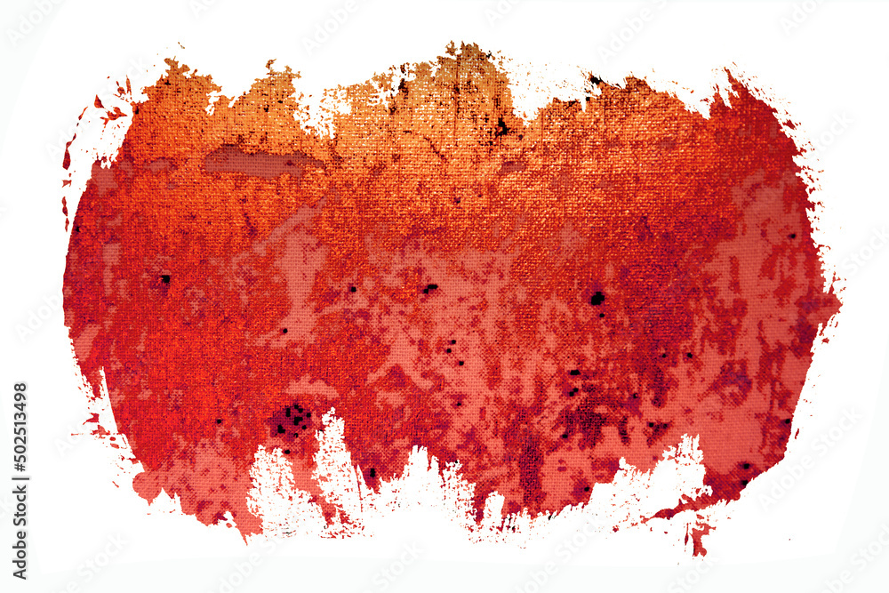 paint strokes. brush stroke color texture with space for your own text. Red grunge texture.