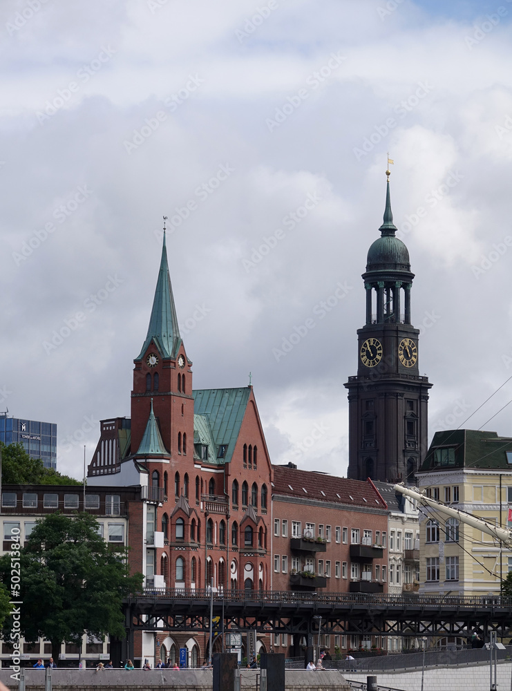 Fototapeta premium Hamburger Michel