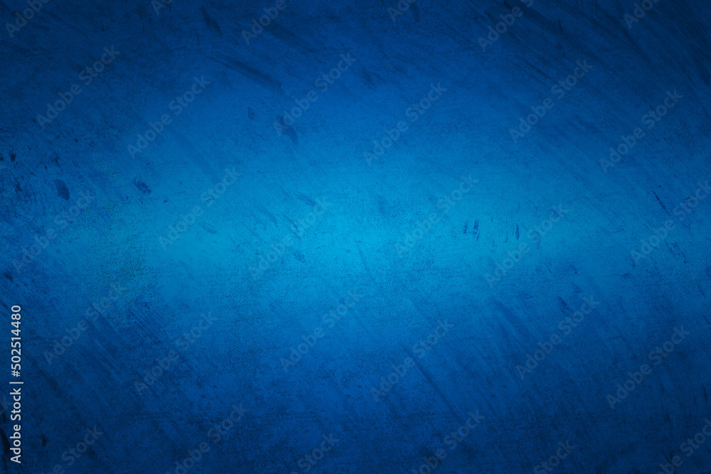Fototapeta premium Blue background. abstract dark wall grunge stone texture material. illustration.