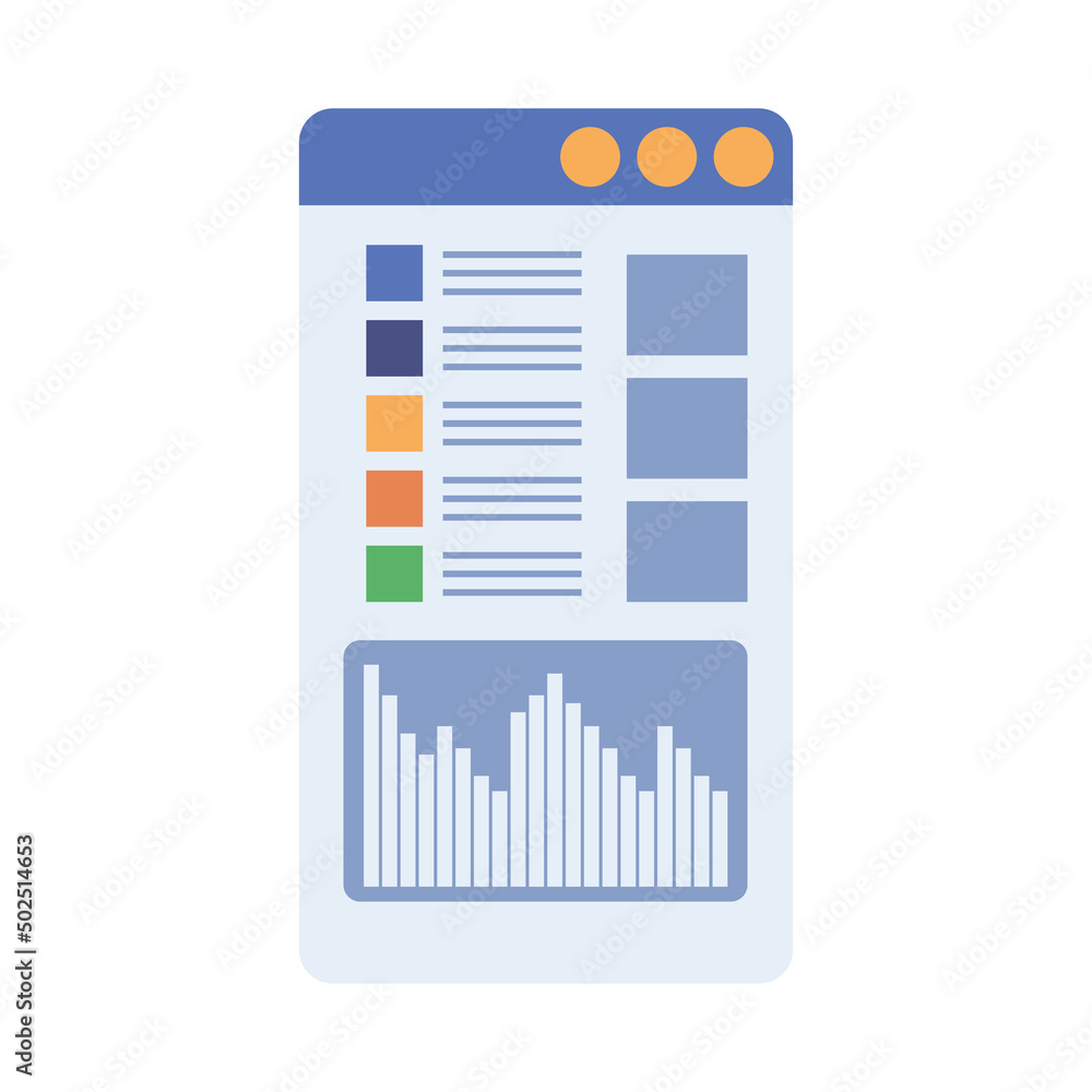 statistics bars in website template statistics bars in website template