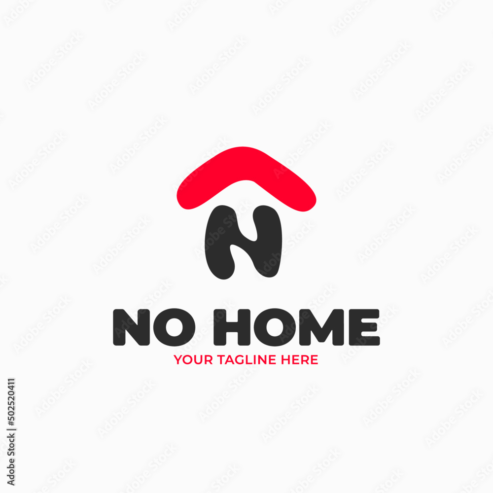 Letter N logo template, roof logo, home logo, real estate logo design, business logo design Letter N logo template, roof logo, home logo, real estate logo design, business logo design