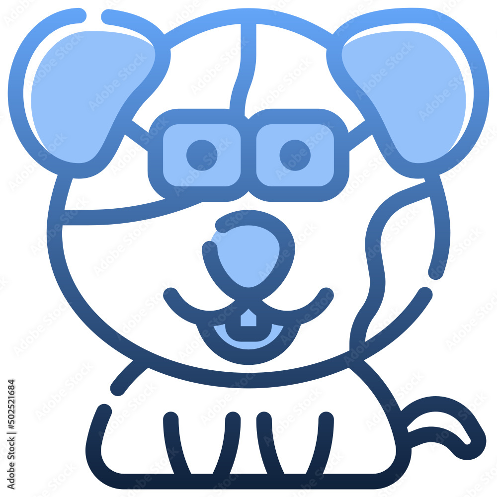 NERD Gradient icon,linear,outline,graphic,illustration NERD Gradient icon,linear,outline,graphic,illustration