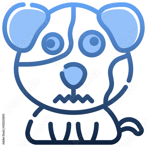 DIZZY Gradient icon,linear,outline,graphic,illustration