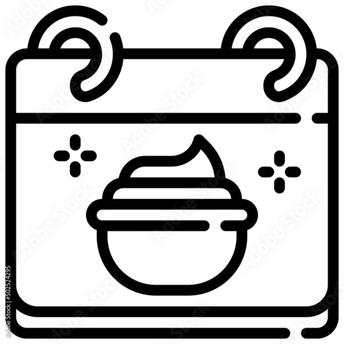 HUMMUS line icon,linear,outline,graphic,illustration