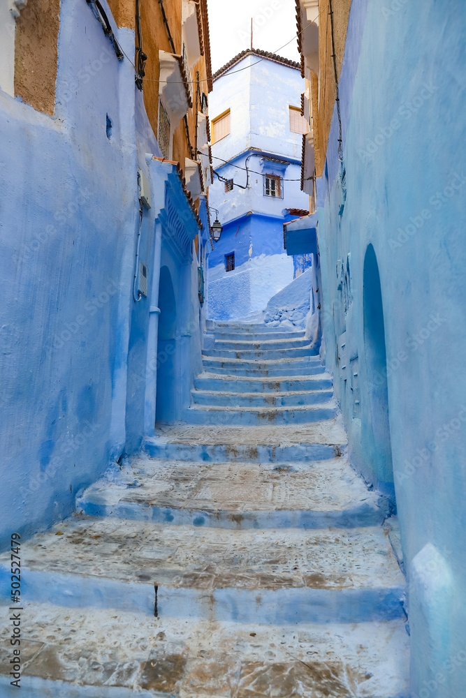 Street in Chefchaouen, Morocco