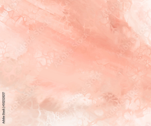 Abstract Pink Coral paint Background. Vector illustration design