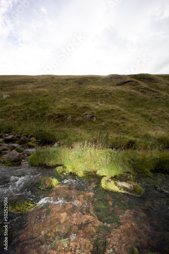 stream in the mountains