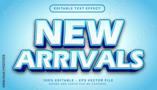 new arrival 3d text effect and editable text effect