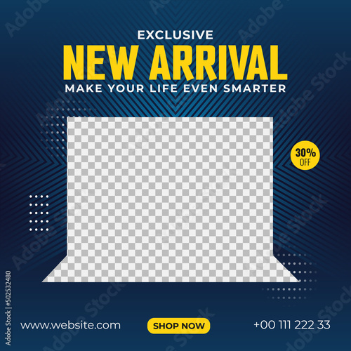 Gadget Social Media Post Template, Product sale and promotional banner