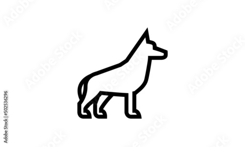 Pet icon outline style with white background eps 8 perfect pixel 