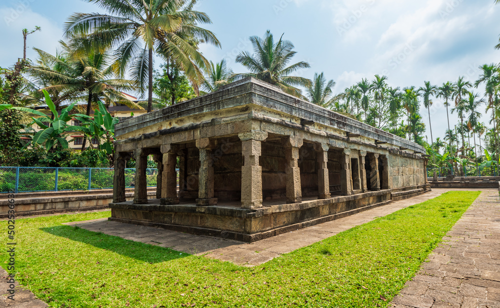 The ancient JainTemple Builted on 13th Centuary, located in Sulthan Bathery city, Wayanad District, Kerala, India.