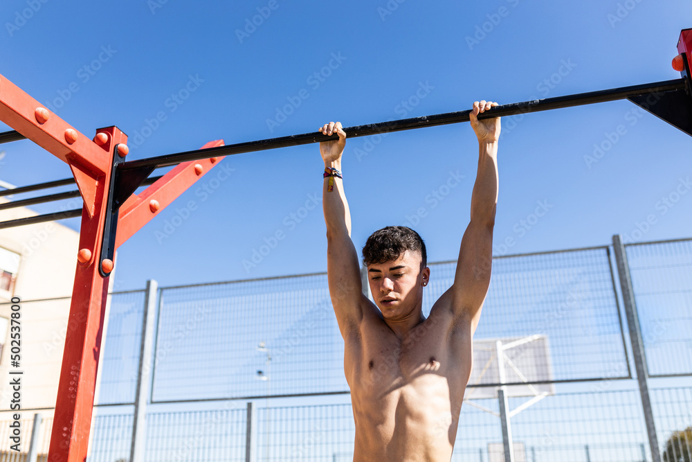 Fototapeta premium Calisthenic training