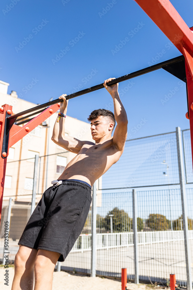 Fototapeta premium Calisthenic training