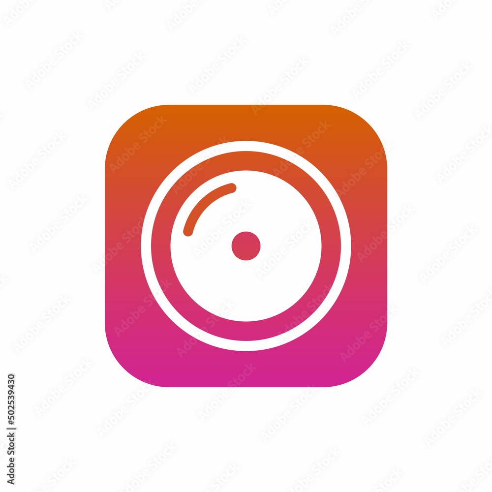 Lens icon for video or photo camera mobile app vector or web cam lense surveillance application flat modern illustration graphic, idea of social network for picture sharing pictogram clipart image Lens icon for video or photo camera mobile app vector or web cam lense surveillance application flat modern illustration graphic, idea of social network for picture sharing pictogram clipart image