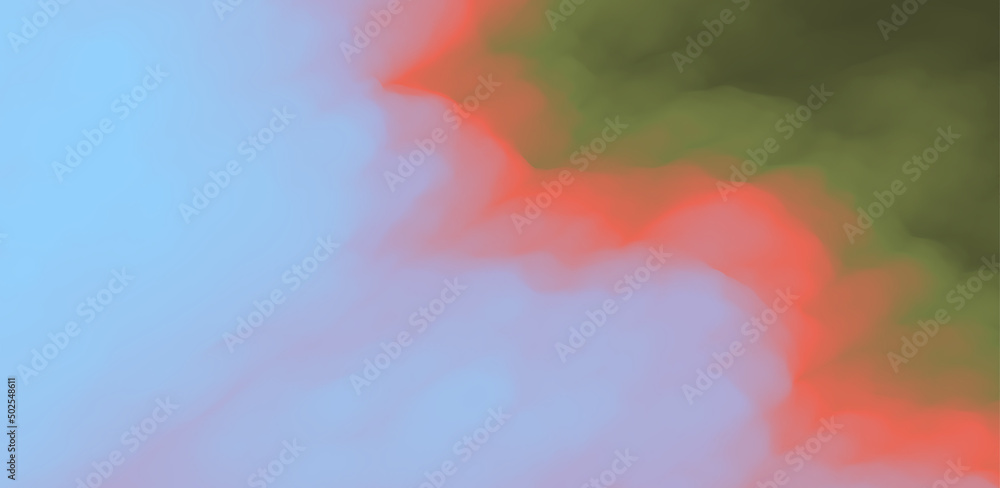 Fog or smoke. Abstract background with dynamic effect. Vector Illustration. Design for banner, flyer, poster, cover or brochure.