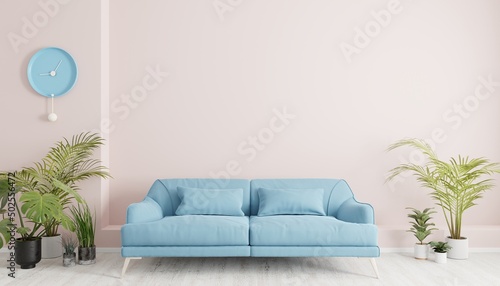 modern living room interior with sofa 3d render © Gbor