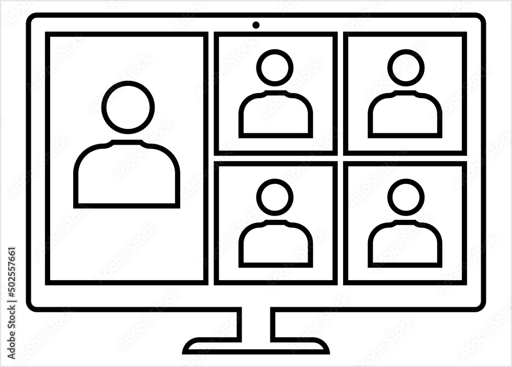 Web Conferencing Icon Y_2110001 Web Conferencing Icon Y_2110001
