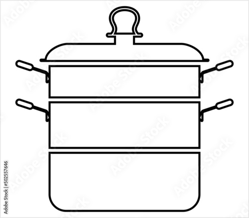 Steamer Pot Icon Y_2110001