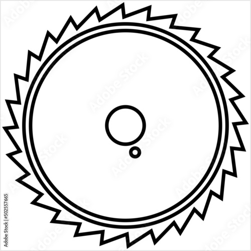 Saw Blade Icon Y_2110002