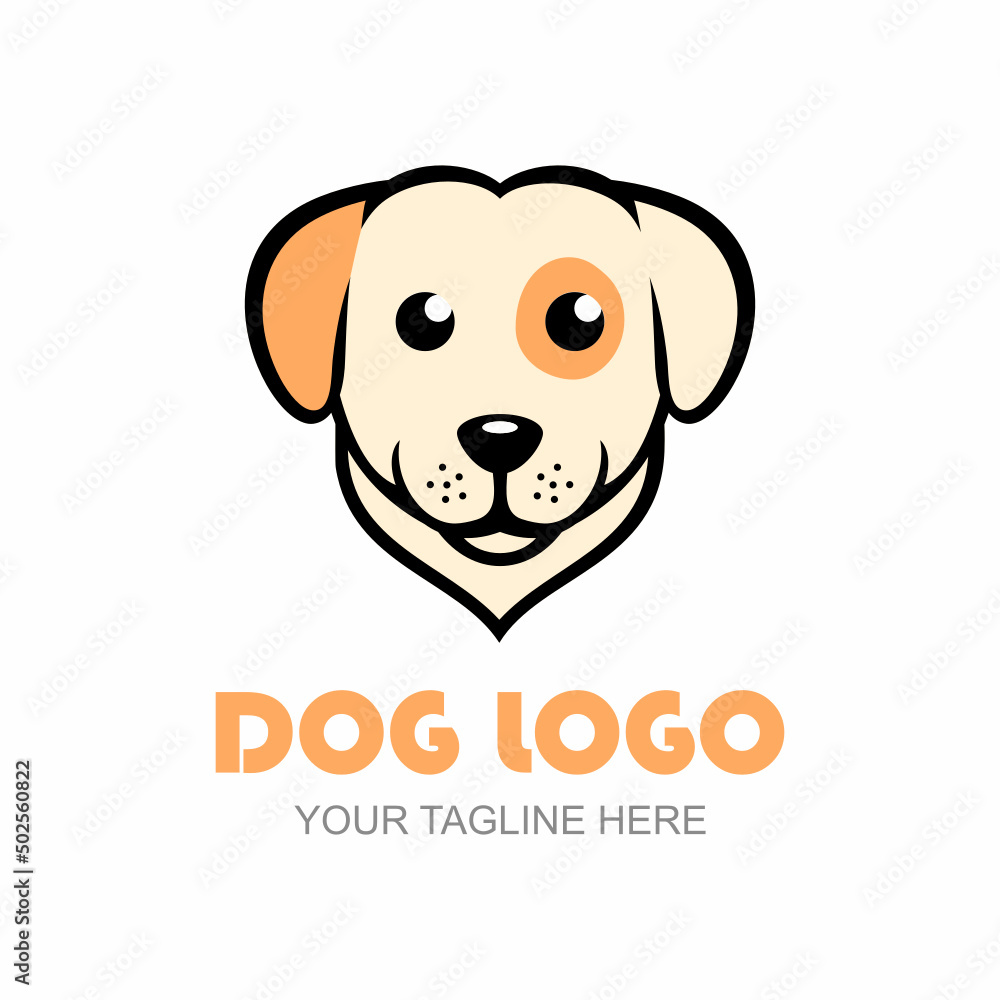 dog head logo dog head logo