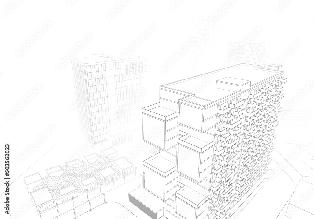 sketch of building sketch of building
