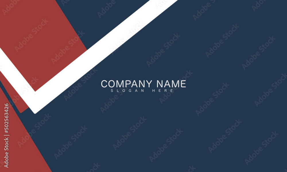 business card template with abstract background, vector abstract, vector illustration
